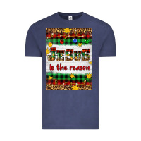 Vintage Denim Christmas Jesus Is The Reason Vintage Tee - Artiststas