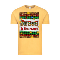 Vintage Mustard Christmas Jesus Is The Reason Vintage Tee - Artiststas