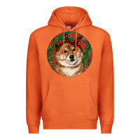 Carrot Shiba Inu Christmas Premium Hoodie - RanaPortraitStore
