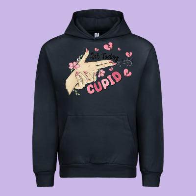 Urban Hoodie not today cupid
