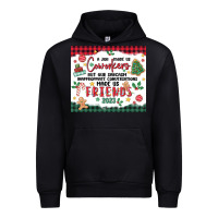Black christmas coworkers Urban Hoodie - MaliasSmallBusiness