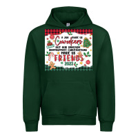 Forest Green christmas coworkers Urban Hoodie - MaliasSmallBusiness