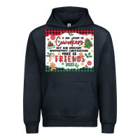 Navy christmas coworkers Urban Hoodie - MaliasSmallBusiness