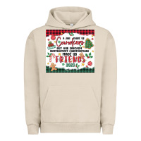 Pigment French Oak christmas coworkers Urban Hoodie - MaliasSmallBusiness