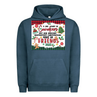 Pigment Midnight Navy christmas coworkers Urban Hoodie - MaliasSmallBusiness
