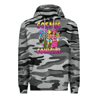 Slate Camo cosmic cowgirl Premium Hoodie - texasbilliewilder