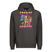 Smoke cosmic cowgirl Premium Hoodie - texasbilliewilder