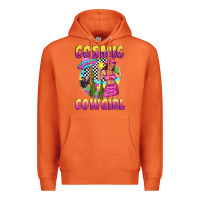 Carrot cosmic cowgirl Premium Hoodie - texasbilliewilder