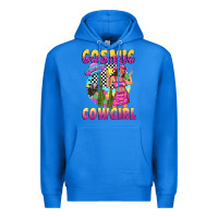 True Royal cosmic cowgirl Premium Hoodie - texasbilliewilder