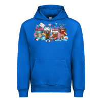 Cobalt nurse elements coffee cups Urban Hoodie - MaliasSmallBusiness
