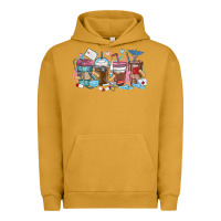 Pigment Peanut Butter nurse elements coffee cups Urban Hoodie - MaliasSmallBusiness