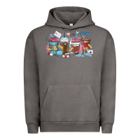 Pigment Tornado nurse elements coffee cups Urban Hoodie - MaliasSmallBusiness