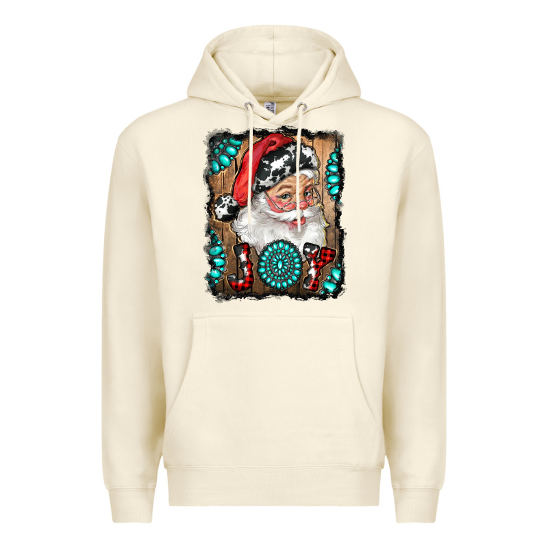 Santa Claus Joy Premium Hoodie by RanaPortraitStore | Teevron