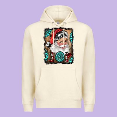 Premium Hoodie Santa Claus Joy