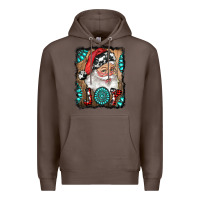 Coffee Santa Claus Joy Premium Hoodie - RanaPortraitStore