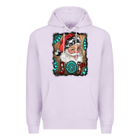 Lilac Santa Claus Joy Premium Hoodie - RanaPortraitStore