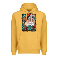 Mustard Santa Claus Joy Premium Hoodie - RanaPortraitStore