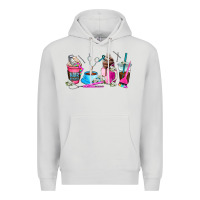 Dove Grey hair stylist coffee cup Premium Hoodie - AdoDesignShop