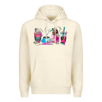Sandshell hair stylist coffee cup Premium Hoodie - AdoDesignShop