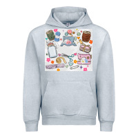 Heather Grey sewing Urban Hoodie - MaliasSmallBusiness