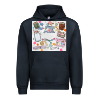 Navy sewing Urban Hoodie - MaliasSmallBusiness