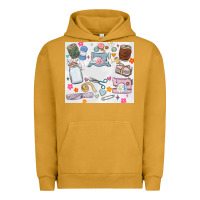 Pigment Peanut Butter sewing Urban Hoodie - MaliasSmallBusiness
