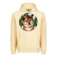Pina Colada Shiba Inu Christmas Premium Hoodie - RanaPortraitStore