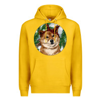 Lemon Shiba Inu Christmas Premium Hoodie - RanaPortraitStore
