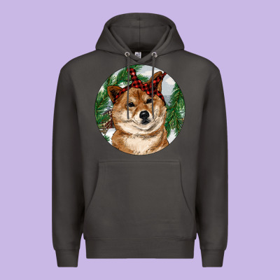 Premium Hoodie Shiba Inu Christmas