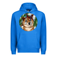 True Royal Shiba Inu Christmas Premium Hoodie - RanaPortraitStore