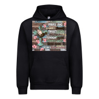 Black pray big worry small trust god Urban Hoodie - MaliasSmallBusiness