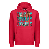 Cardinal cowboy cowboy cowboy Premium Hoodie - texasbilliewilder