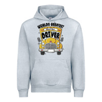 Heather Grey worlds greatest school bus driver Urban Hoodie - MaliasSmallBusiness