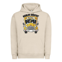 Pigment French Oak worlds greatest school bus driver Urban Hoodie - MaliasSmallBusiness