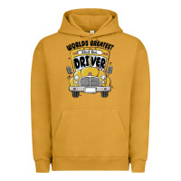 Pigment Peanut Butter worlds greatest school bus driver Urban Hoodie - MaliasSmallBusiness
