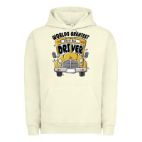 Pigment Pistachio worlds greatest school bus driver Urban Hoodie - MaliasSmallBusiness