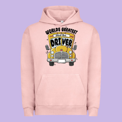 Urban Hoodie worlds greatest school bus driver