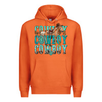 Carrot cowboy cowboy cowboy Premium Hoodie - texasbilliewilder