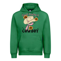 Emerald cupid find me a cowboy Urban Hoodie - MaliasSmallBusiness