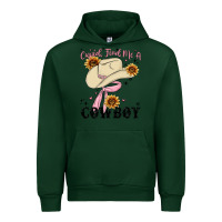 Forest Green cupid find me a cowboy Urban Hoodie - MaliasSmallBusiness