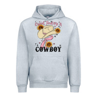 Heather Grey cupid find me a cowboy Urban Hoodie - MaliasSmallBusiness