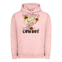 Pigment Salmon cupid find me a cowboy Urban Hoodie - MaliasSmallBusiness