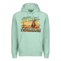 Seafoam cowboy in training Premium Hoodie - texasbilliewilder