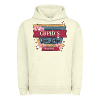 Pigment Pistachio cupid's love lodge Urban Hoodie - MaliasSmallBusiness