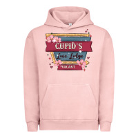 Pigment Salmon cupid's love lodge Urban Hoodie - MaliasSmallBusiness