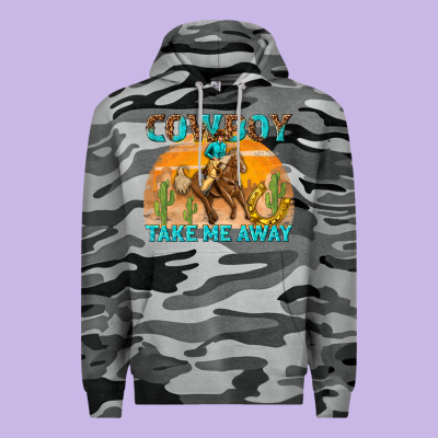 Premium Hoodie cowboy take me away