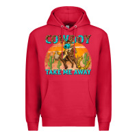 Cardinal cowboy take me away Premium Hoodie - texasbilliewilder