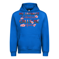 Cobalt my favorite valentine calls me mama Urban Hoodie - MaliasSmallBusiness