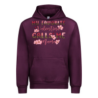 My Favorite Valentine Calls Me Mama Urban Hoodie | Teevron