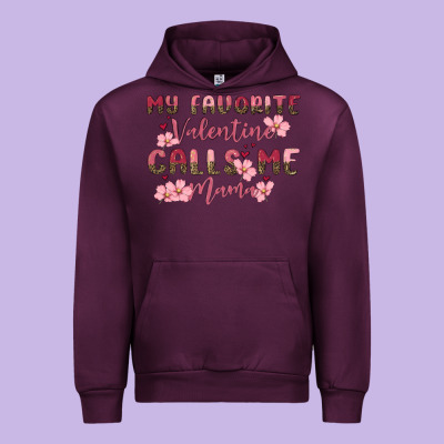 Urban Hoodie my favorite valentine calls me mama